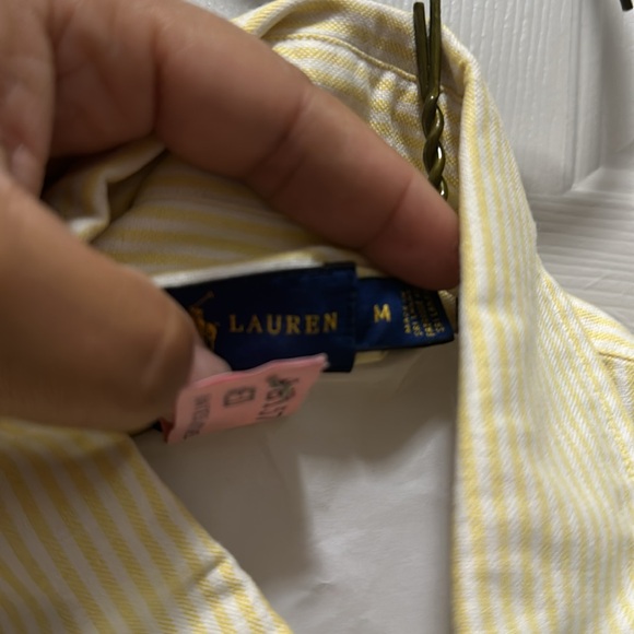 Classic Ralph Lauren pinstrip button down - Picture 4 of 4